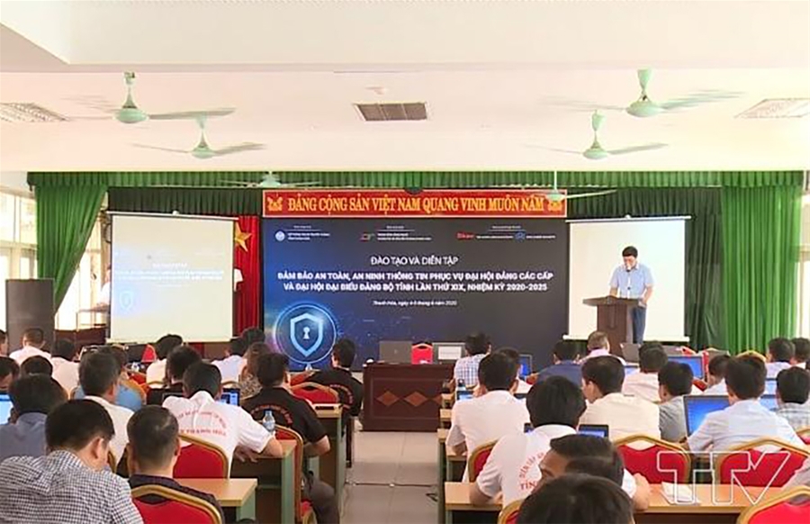 Thanh Hóa: Bảo đảm an toàn thông tin trên môi trường mạng phục vụ Đại hội Đảng các cấp